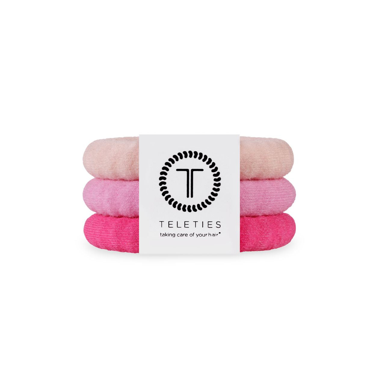 Teleties Nylon Hair Ties | Kiss & Tell Small