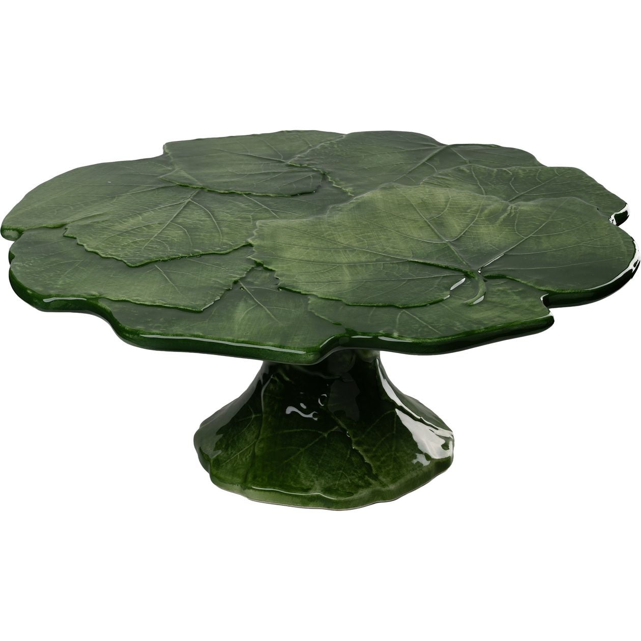 Compagnia Green Cake Plate - 3 Sizes