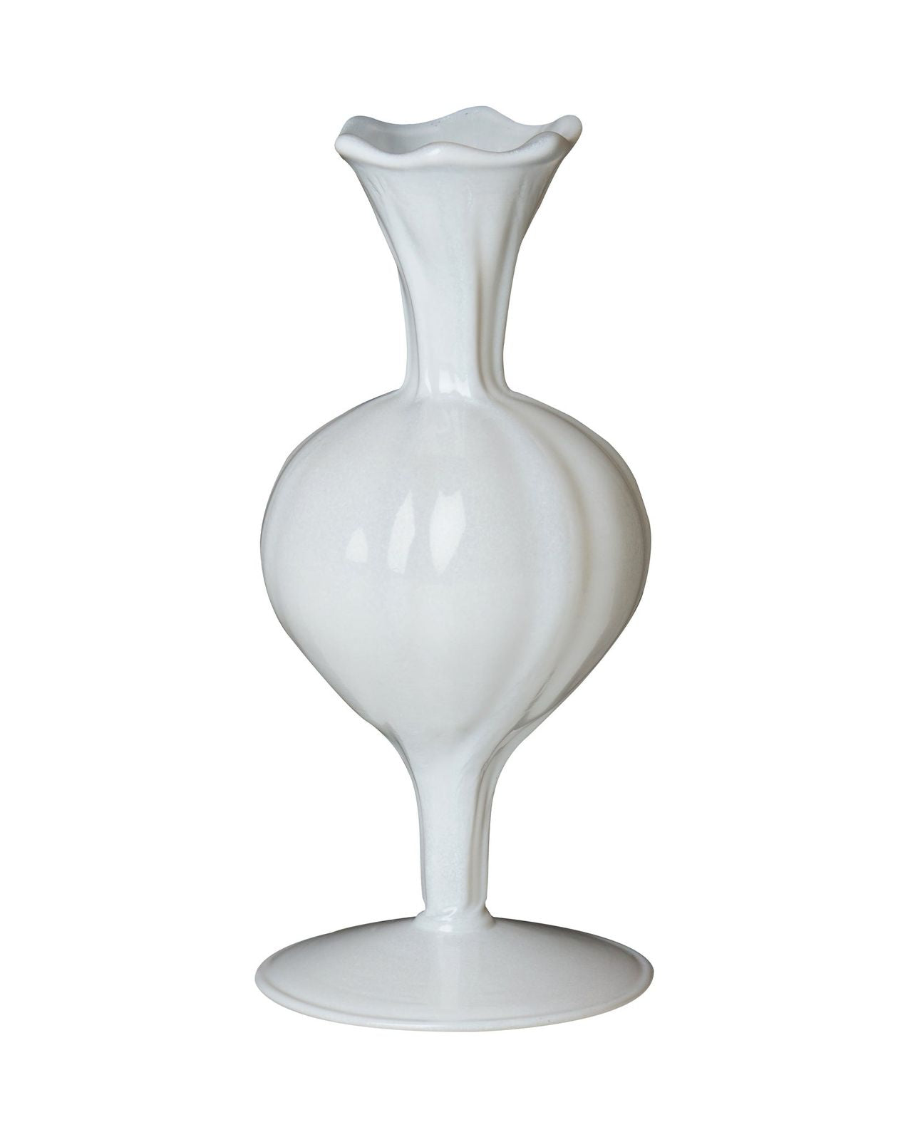 Miss Lizzie Bud Vase White