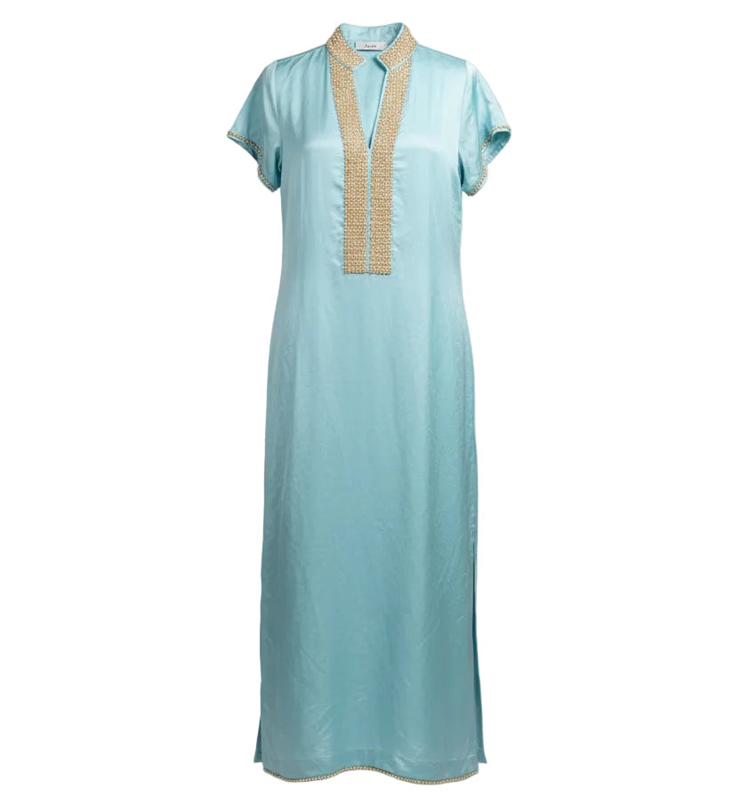 Bella Tu Pearl Cap Sleeve Caftan
