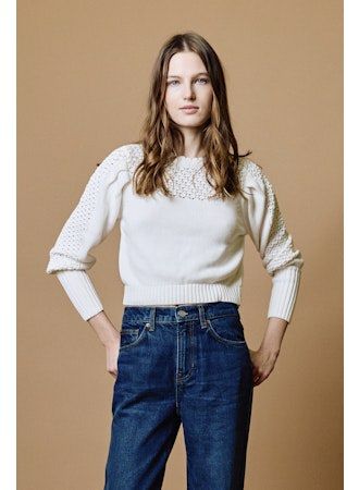 Cleobella Ada Sweater | Ivory