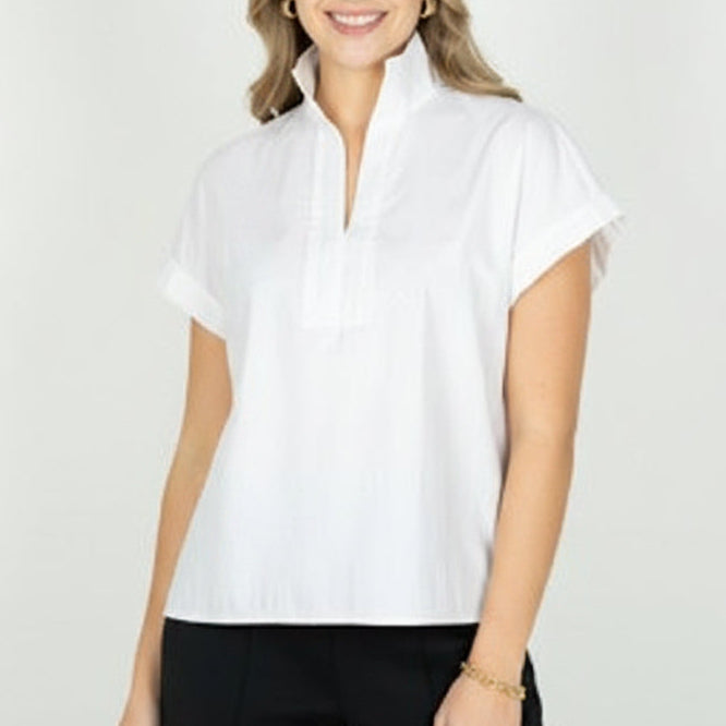Emily McCarthy Riviera Top - White