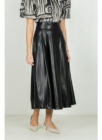 Emily McCarthy Dotty Skirt - Black