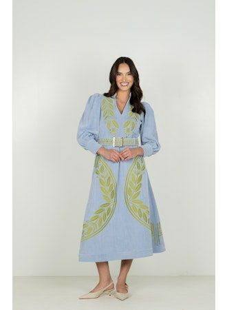 Emily McCarthy Valentina Dress - Blu