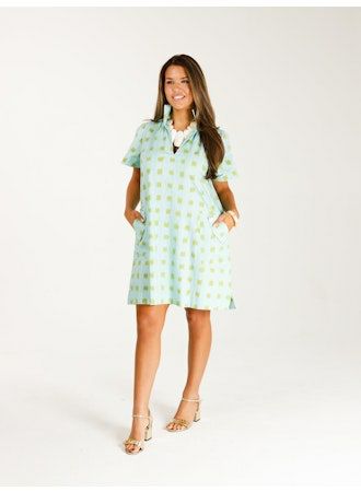 Holly Shae Brooke Dress | Sprig and Sky Grasscloth