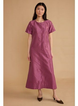 Thomas & Lourdes Georgia Dress | Mulberry