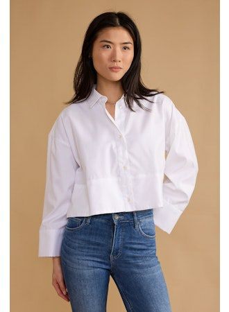 Thomas & Lourdes Damien Top | White