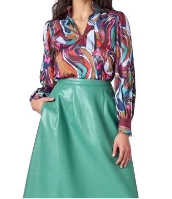 Crosby Lyla Blouse | Color Current