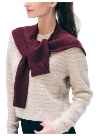 Cashmere Blend Sweater Scarf | 3 Colors