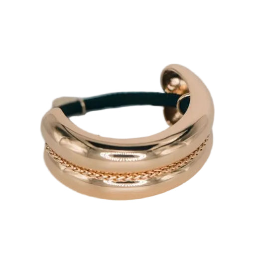 Macaron Hair Cuff - Gold