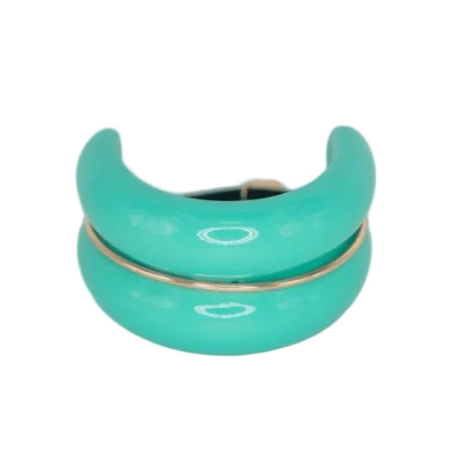 Macaron Hair Cuff - Turquoise