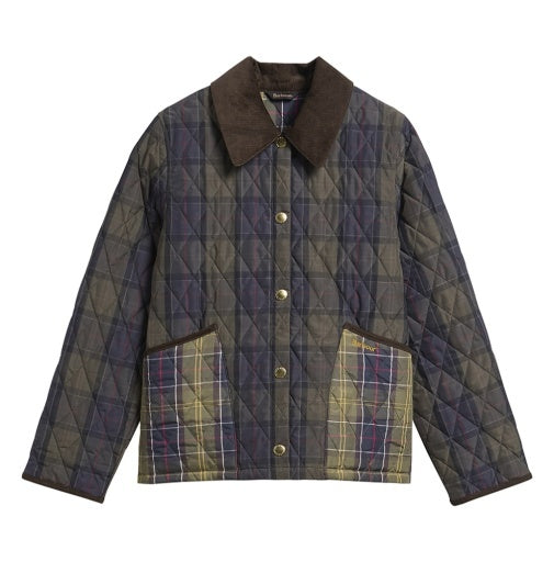 Barbour Cropped Liddesdale Quilted Jacket