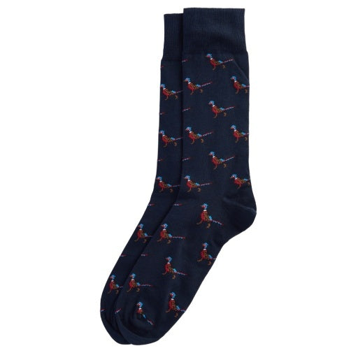 Barbour Mavin Socks | Navy Pheasant