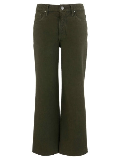 Kut From the Kloth Meg High Rise Fab Ab Wide Leg  | Tuscan Olive