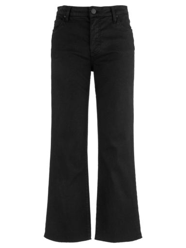 KUT FROM THE KLOTH Kelsey High Rise Ankle Flare | Black