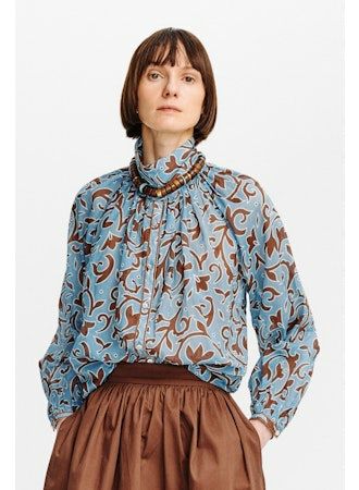 Carolina K Alice Top | Autumn Vine Blue