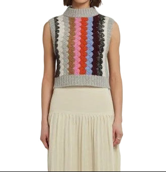 Eleven Six Carla Vest | Multi Color