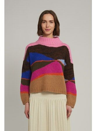 Eleven Six Burdett Sweater (Artist Collaboration) Multi Color