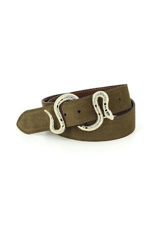 Herbert Frere La Crush Velours Belt | Bronze