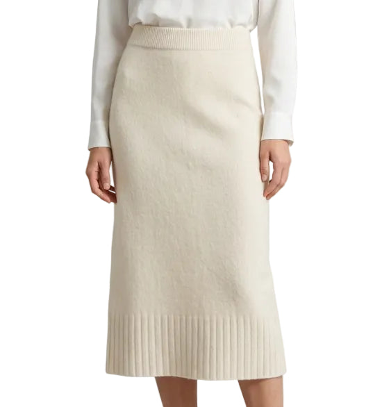 Sweater Skirt | Latte