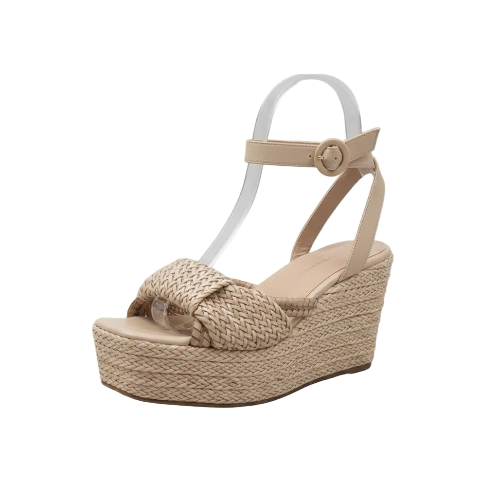 Joan Wedge Woven Sandals - 2 Colors