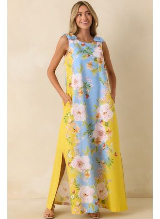 Prosperina Lucie Maxi Dress - Berry Social