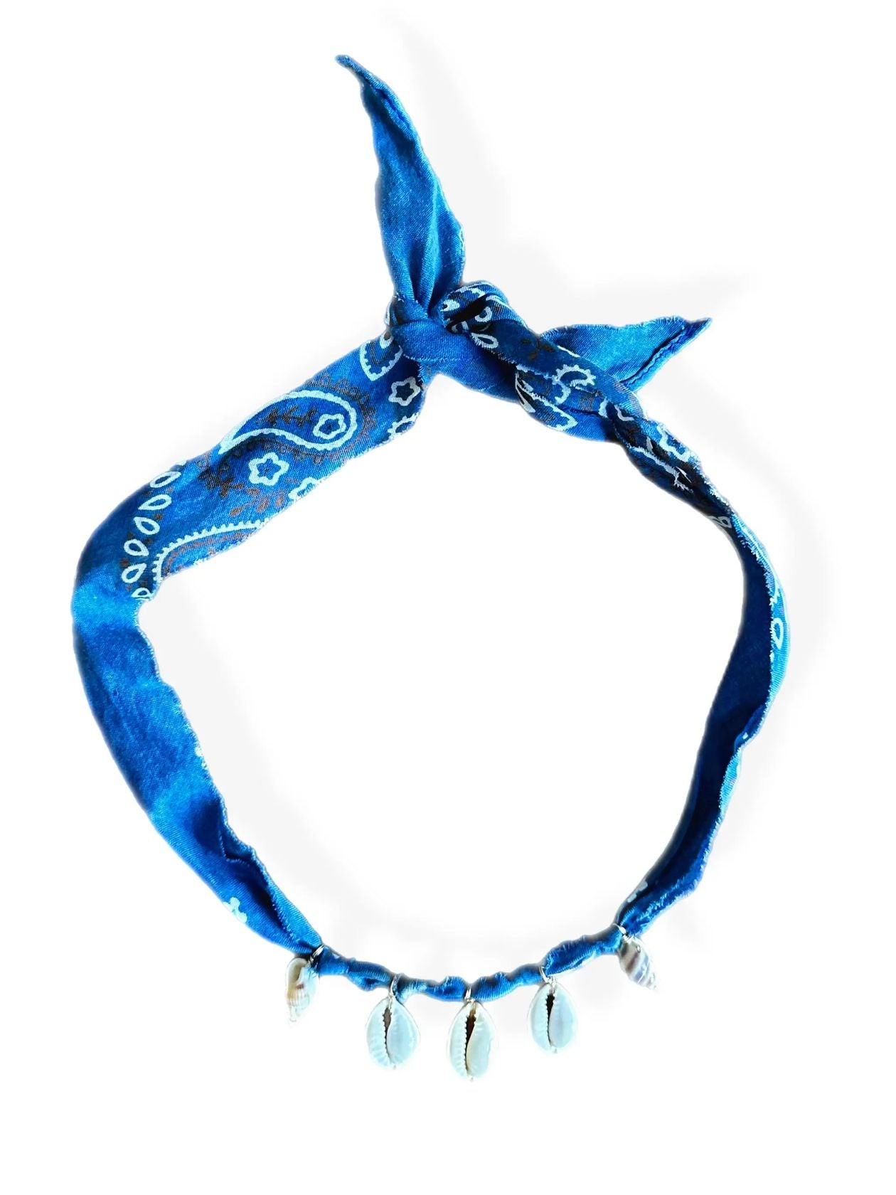 Bandana Shell Necklace - Five Colors