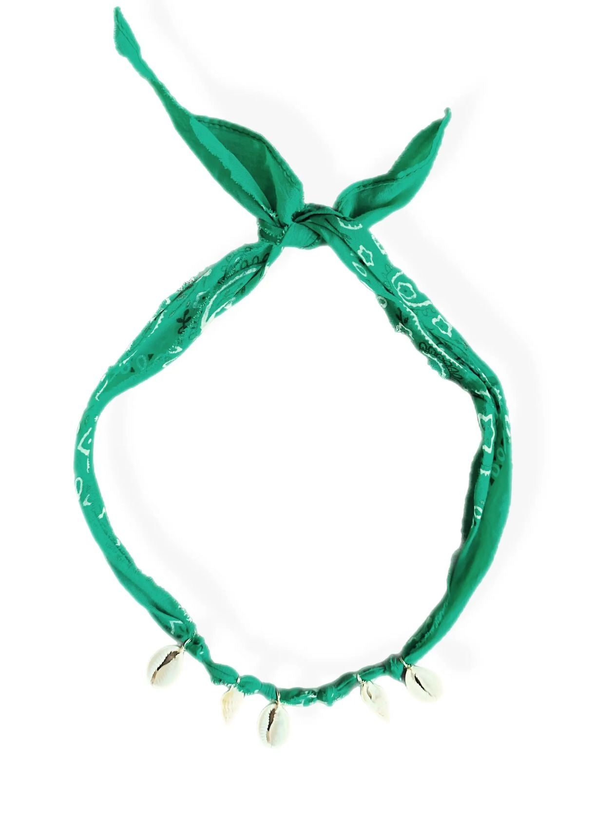 Bandana Shell Necklace - Five Colors