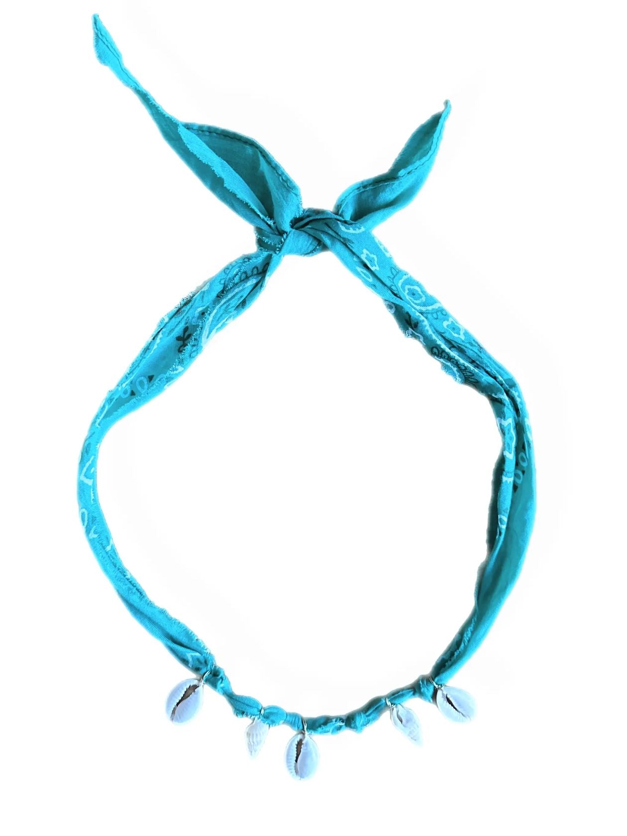 Bandana Shell Necklace - Five Colors