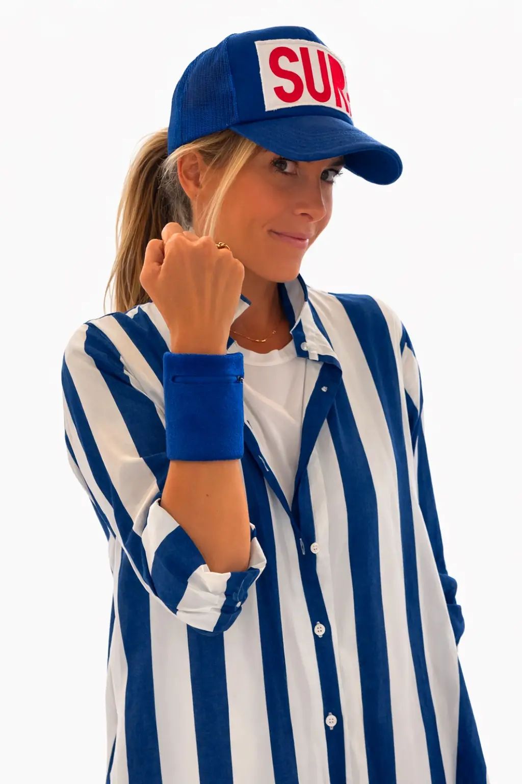 Surf Stripe Shirt Dress - Two Colors