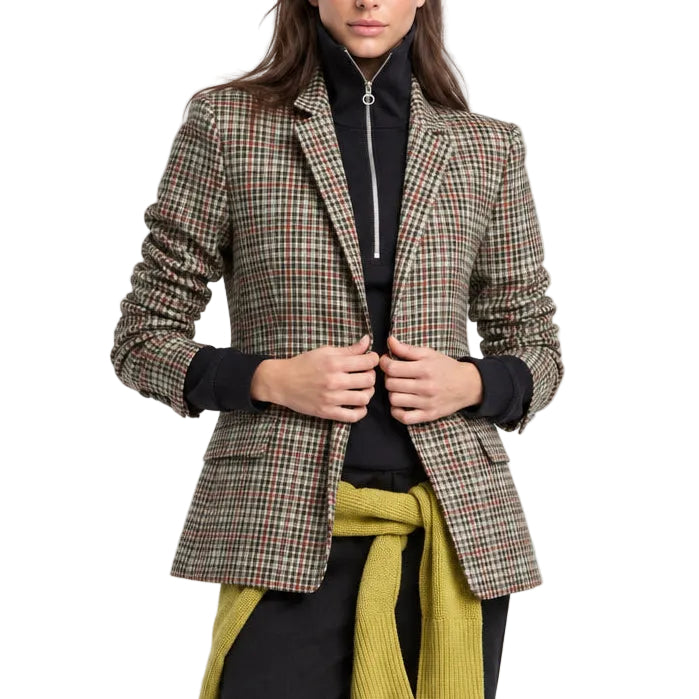 Elliot Lauren Plaid Blazer