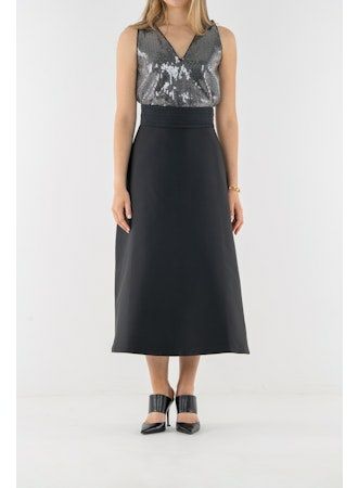 Emily McCarthy Sable Skirt - Black Tie