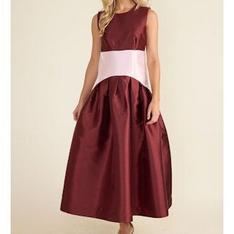 Thomas & Lourdes Andrew Dress | Bordeaux