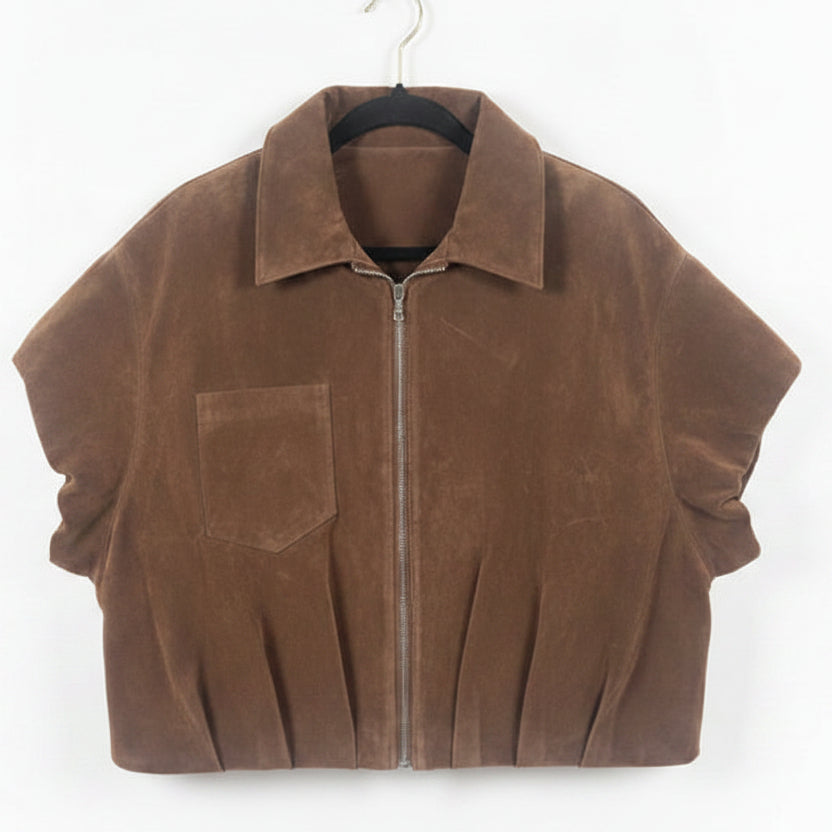 Lucia Suede Jacket