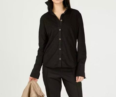 Holly Shae Liz Cord Top | Black
