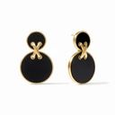 Juie Vos Essex Statement Earring | Obsedian Black
