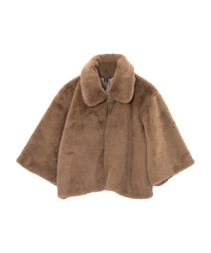Blair Sheared Mink Faux Fur Jacket | Chai