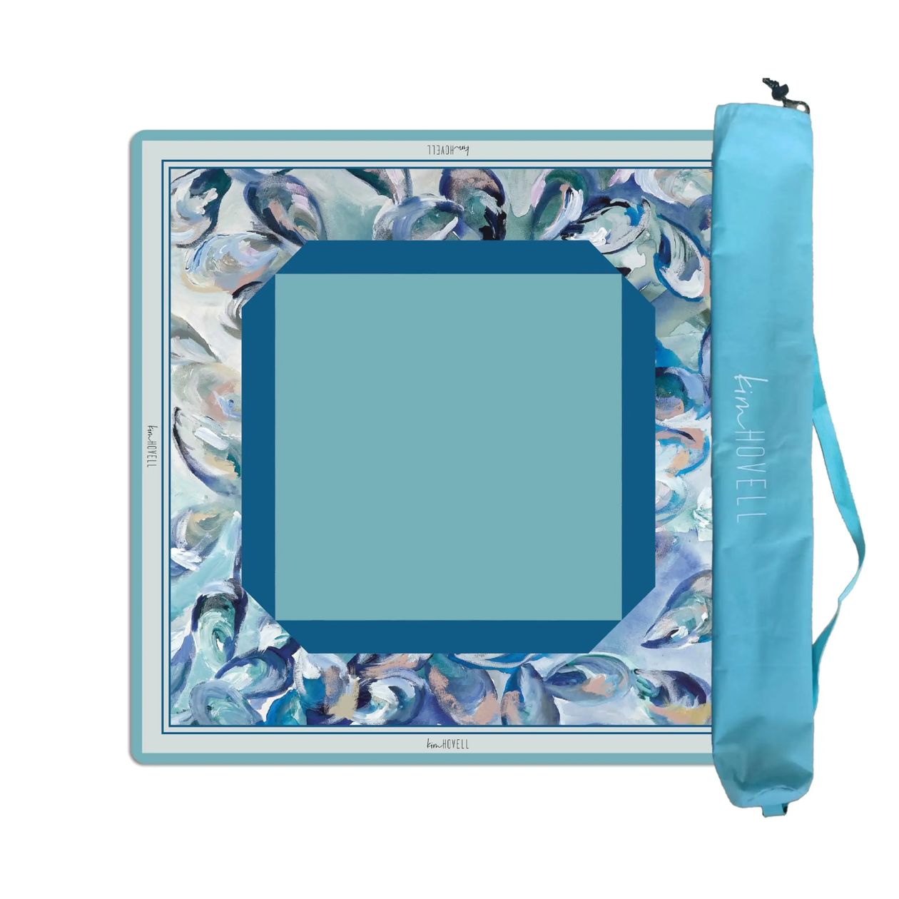 Kim Hovell Mahjong Mat | Azul Oysters