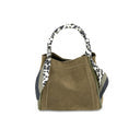 Gianna Suede Bag | Olive