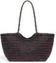 Woven Leather Bag | Brown