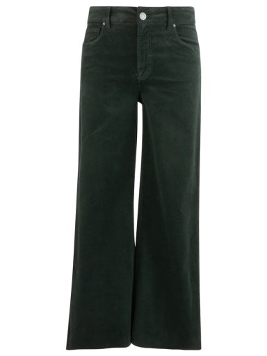 KUT FROM THE KLOTH  Denim Meg High Rise Fab Ab Wide Leg | Evergreen