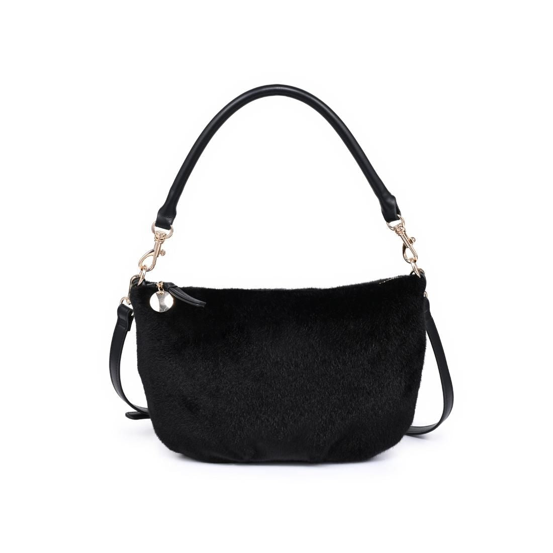 Jordan Bag - Faux Fur Black