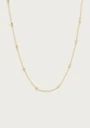 Anabel Aram Gold Chain with Crystals