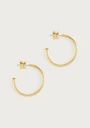 Anabel Aram Farrier Charm Hoop Medium