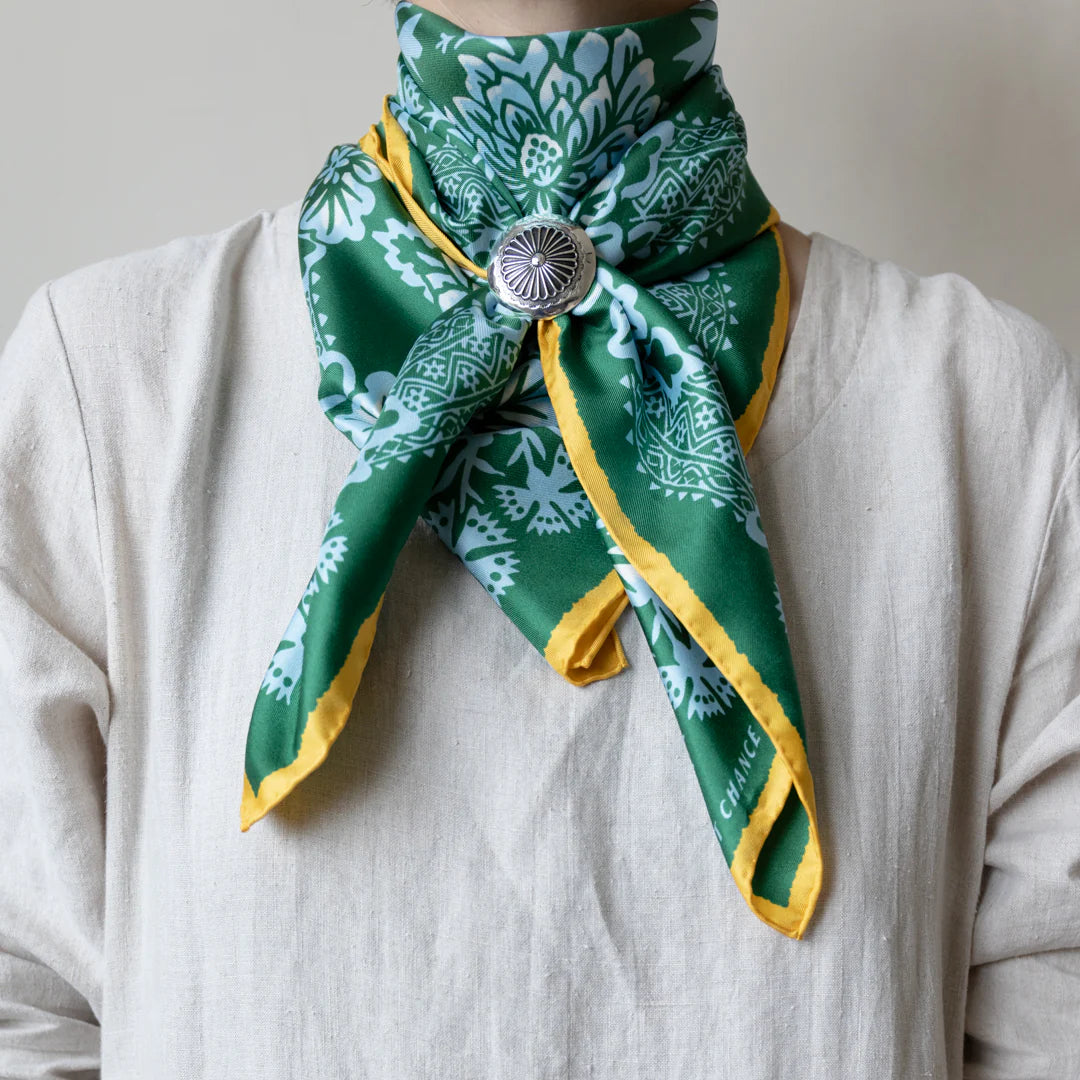 LAST CHANCE Scarf -  Large Garden Green