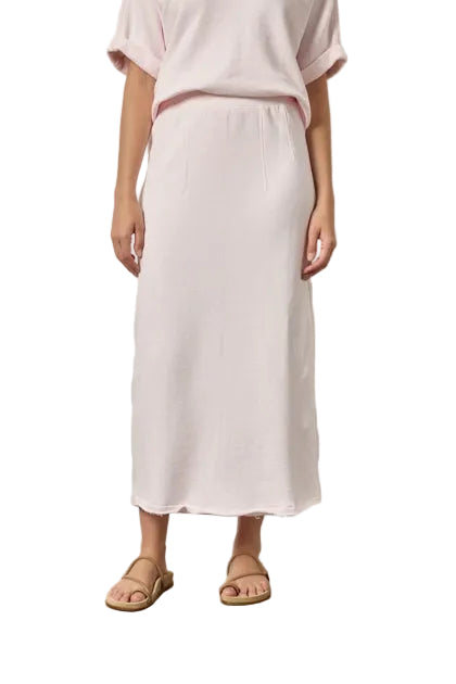 Lilla P Terry Skirt - Rosewater