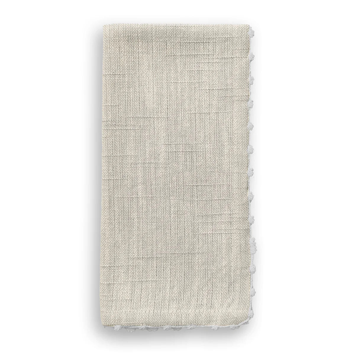 Knotted Edge Cotton Napkin Set | Multiple Styles