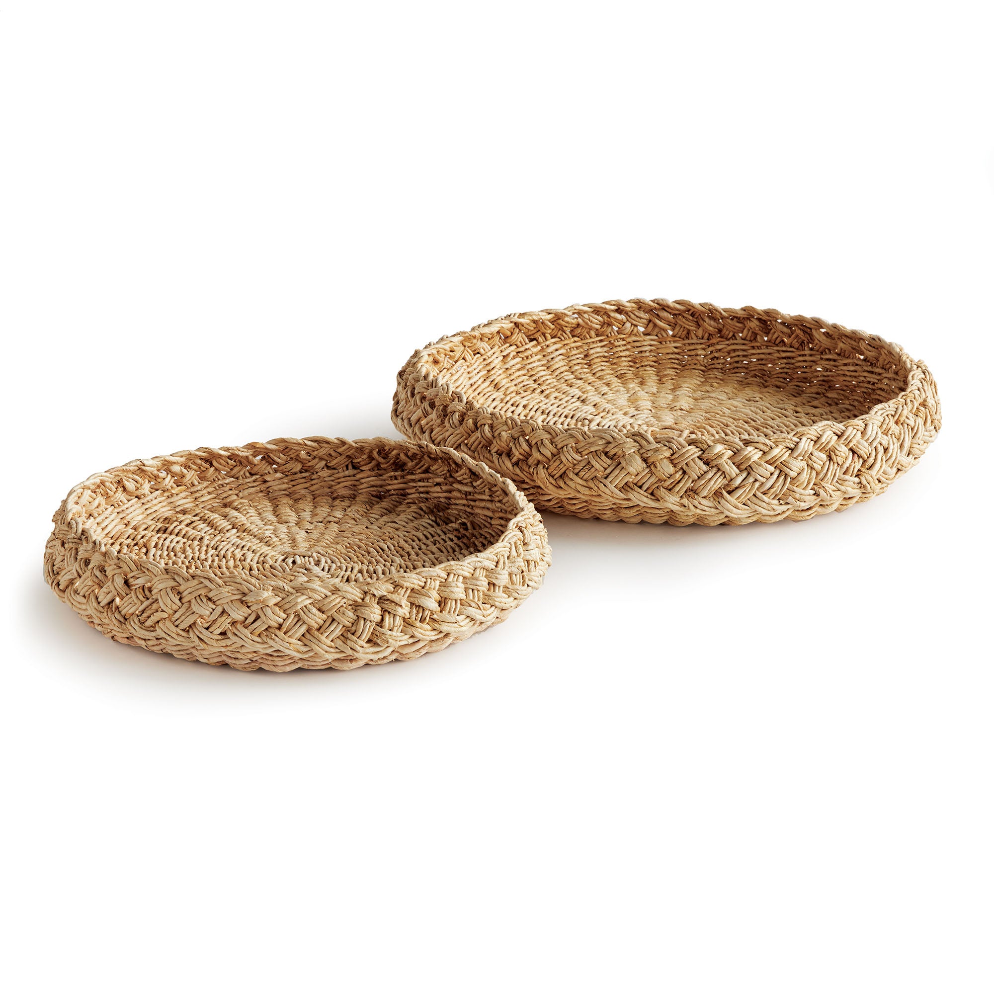 Abaca French Braided Basket - (two sizes)