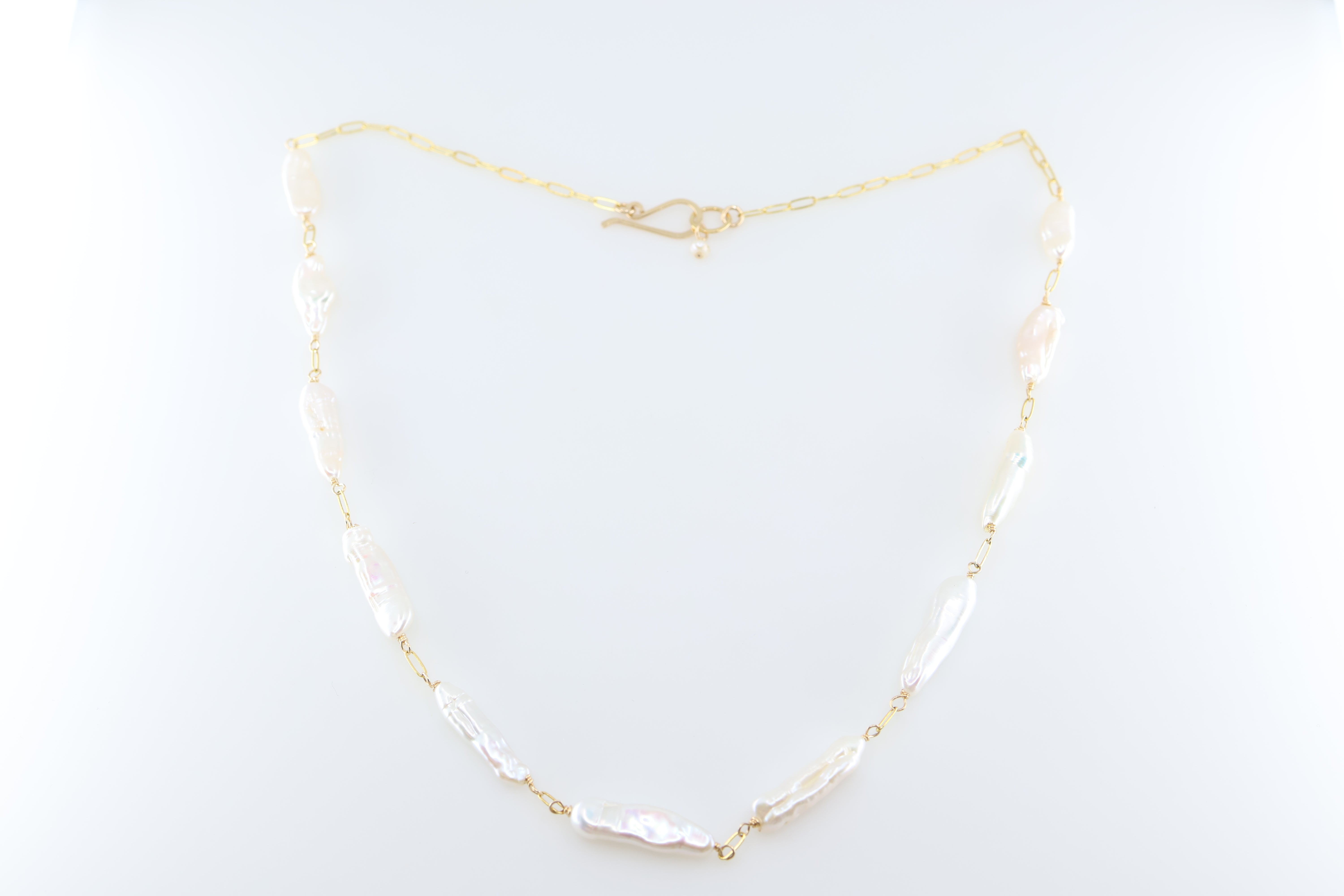 J. Mills Necklace - Freshwater Biwa Pearls