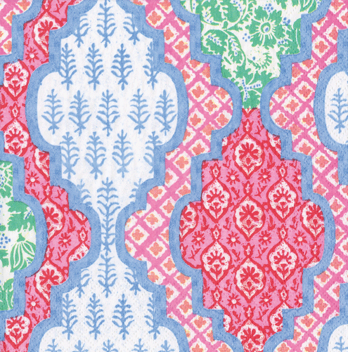 Provencale  Pink Multi Cocktail Napkin